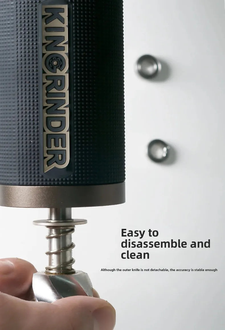 Kingrinder K7  Manual  Coffee Bean Hand Grinder Italian Coffee Precision Hand Mill Portable Outdoor Home Coffee Grinders