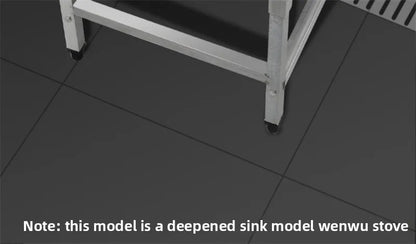 Home Fierce Fire Stove Gas Cooktop Commercial Single Burner Medium and High Pressure Liquefied Gas Stove Energy-saving Gas Hob