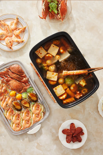 4-Layer Electric Steamer – Multi-Function Large-Capacity Cooker with Timer