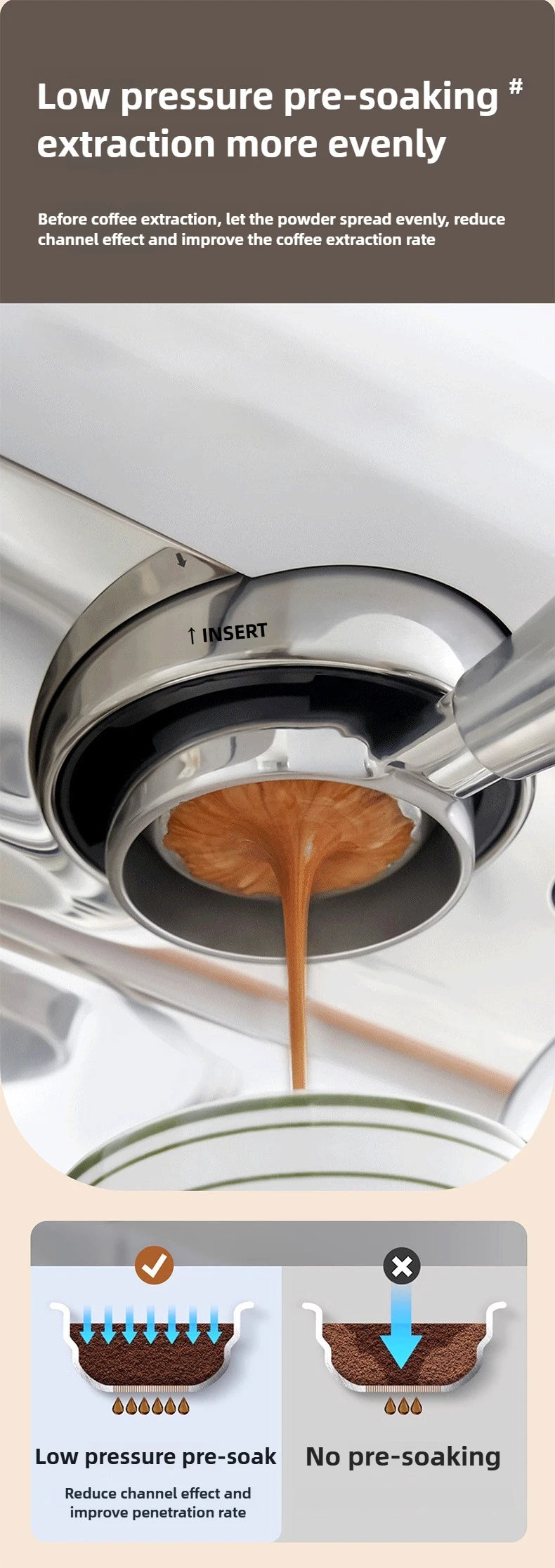 Hot and Cold Dual Extraction and Grinding Italian Coffee Machine Portable Automatic Home Smart Coffee Machine Coffee Grinder