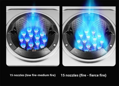 Home Fierce Fire Stove Gas Cooktop Commercial Single Burner Medium and High Pressure Liquefied Gas Stove Energy-saving Gas Hob