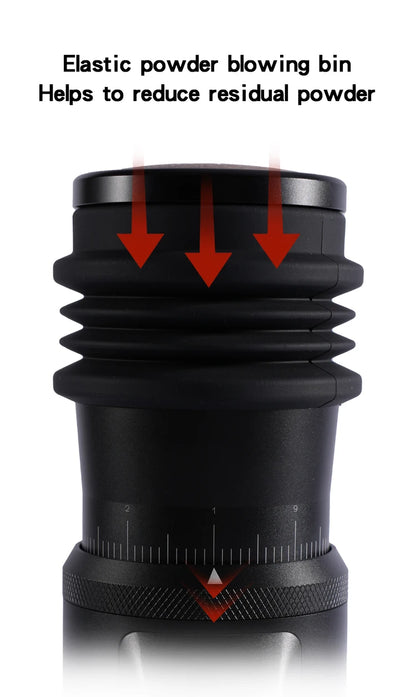 TOMAHAWK Electric Coffee Grinder 7-core 48mm Burr Household Silver Coffee Bean Grinder Coffee Miller Grinder for Espresso Filte