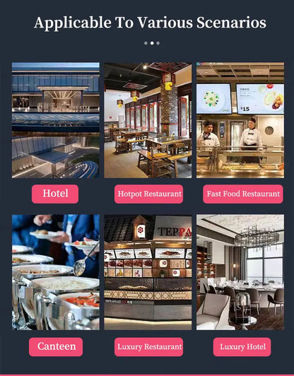 Commercial Vegetable Cutter Stainless Steel Multifunctional Fruit Slicer With Pure Copper Motor 200kg/h Restaurant Equipment