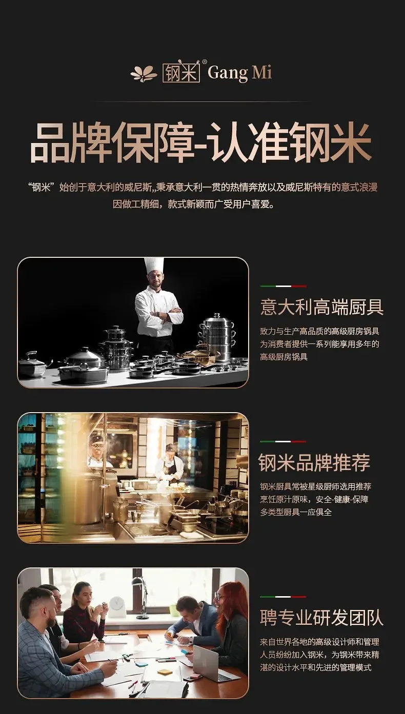 316 stainless steel steamer household food grade thickened soup pot steamed steamed buns four-layer induction cooker universal