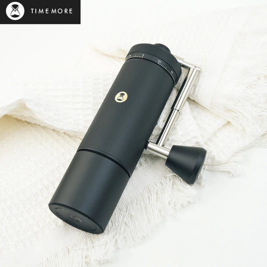 TIMEMORE Chestnut S3 Manual Coffee Grinder – S2C890 Burr, 0.015mm External Adjustment, Premium Hand Espresso Grinder