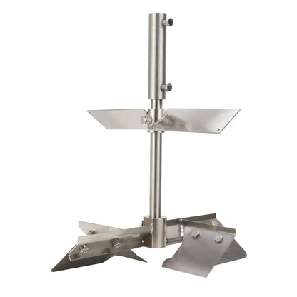 Automatic Hot Pot Fried Machine Small Mixer Food Mixing Stainless Steel Barrel Non Stick Pan Hot Pot Seasoning Stir-Frying