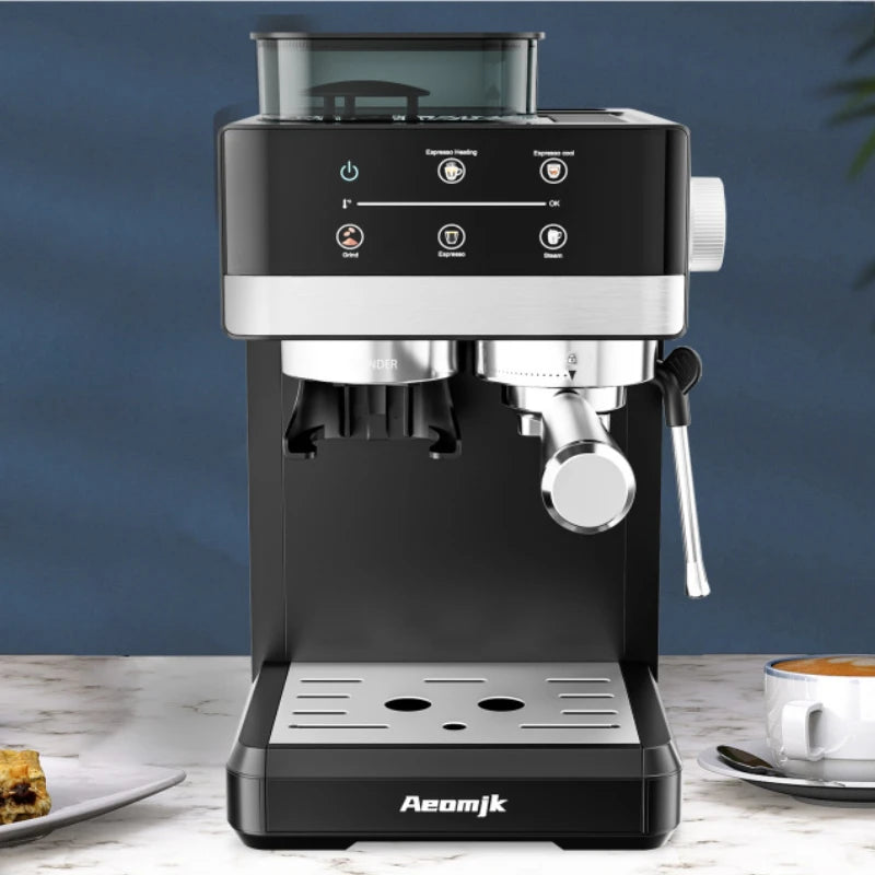 Hot and Cold Dual Extraction and Grinding Italian Coffee Machine Portable Automatic Home Smart Coffee Machine Coffee Grinder