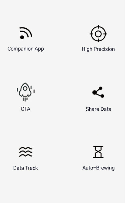DiFluid Coffee Electronic Scale Espresso Scale Coffee Bean Weighing Timer High Quality Kitchen Scale Accurate To 0.1g