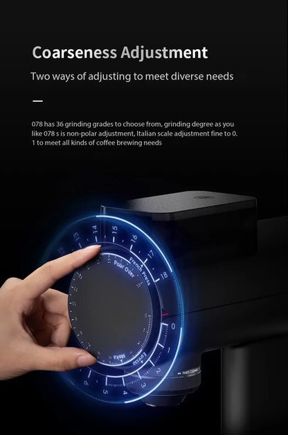 Timemore NEW Sculptor 078/078S Electric Coffee Grinder Commercial professional  220V Fully Automatic Speed Adjustment Espresso