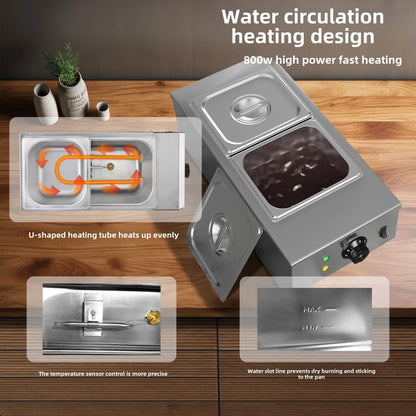Singwinner Electric Chocolate Tempering Machine – 2/3-Tank Chocolate Melting & Cascade Warmer for Home Kitchens