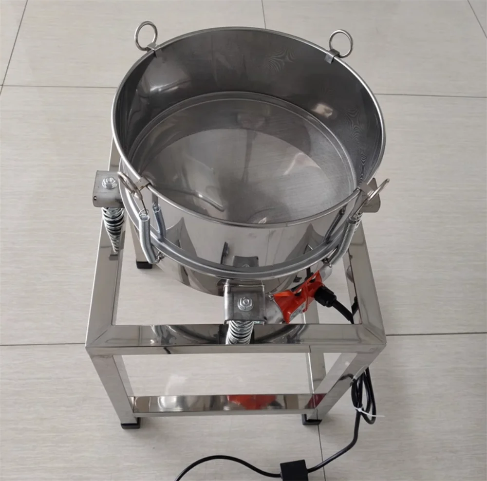 Automatic Sifter Shaker Machine Electric Vibrating Screen Powder Screening Sifting Machine Powder Sieve