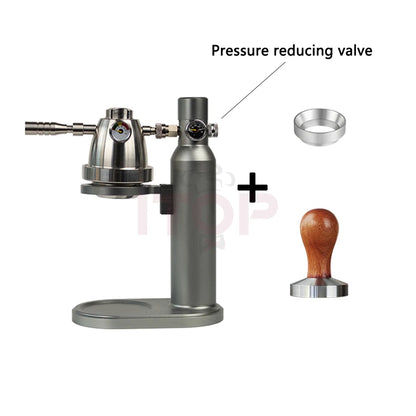 ITOP Pneumatic Coffee Machine Portable Manual Home Outdoor Air Pump Air Pressure Extraction Espresso Semi-automatic Coffee Maker