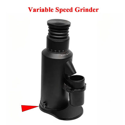 LX T64 Variable Speed Coffee Bean Grinder Machine 64mm Flat Burr Espresso Coffee Grinder Single Dose Grinder Miller