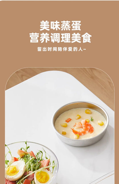 4-Layer Electric Steamer – Multi-Function Large-Capacity Cooker with Timer