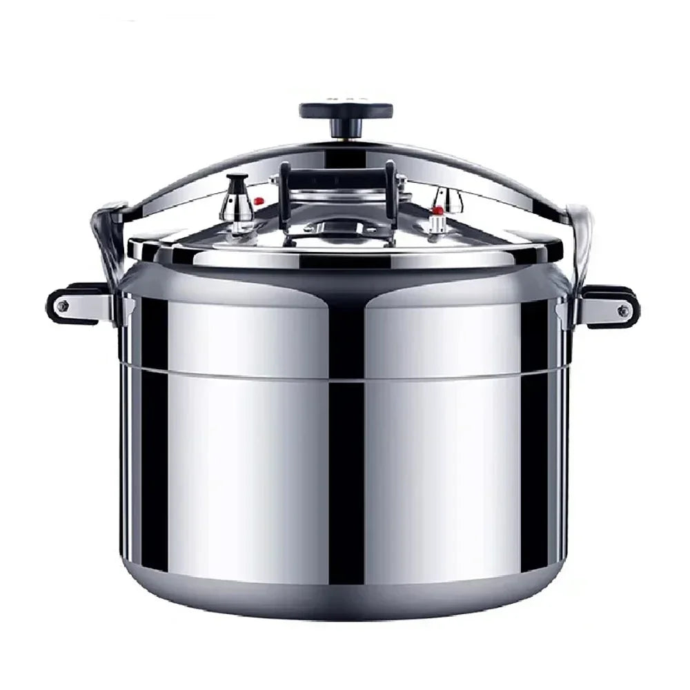 50L Commercial Pressure Cooker Thickened Large Capacity Gas Induction Cooker Universal Explosion-proof Household Pressure Cooker