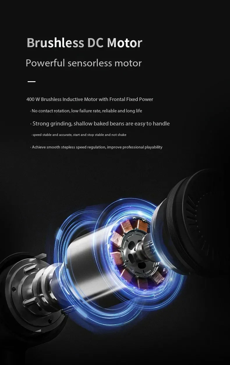 Timemore Sculptor 078/078S Electric Coffee Grinder – 220V, Professional, Stepless Espresso Grinder