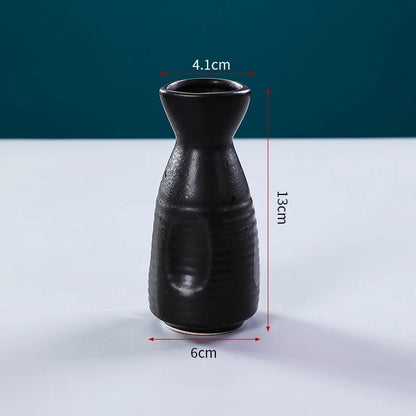 Sushi shop Sashimi Plate Decoration Ceramic small Bottle Dry Ice japanese kitchen tableware Restaurant Toothpick Holder Storage