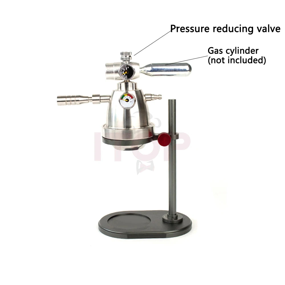 ITOP Pneumatic Coffee Machine Portable Manual Home Outdoor Air Pump Air Pressure Extraction Espresso Semi-automatic Coffee Maker