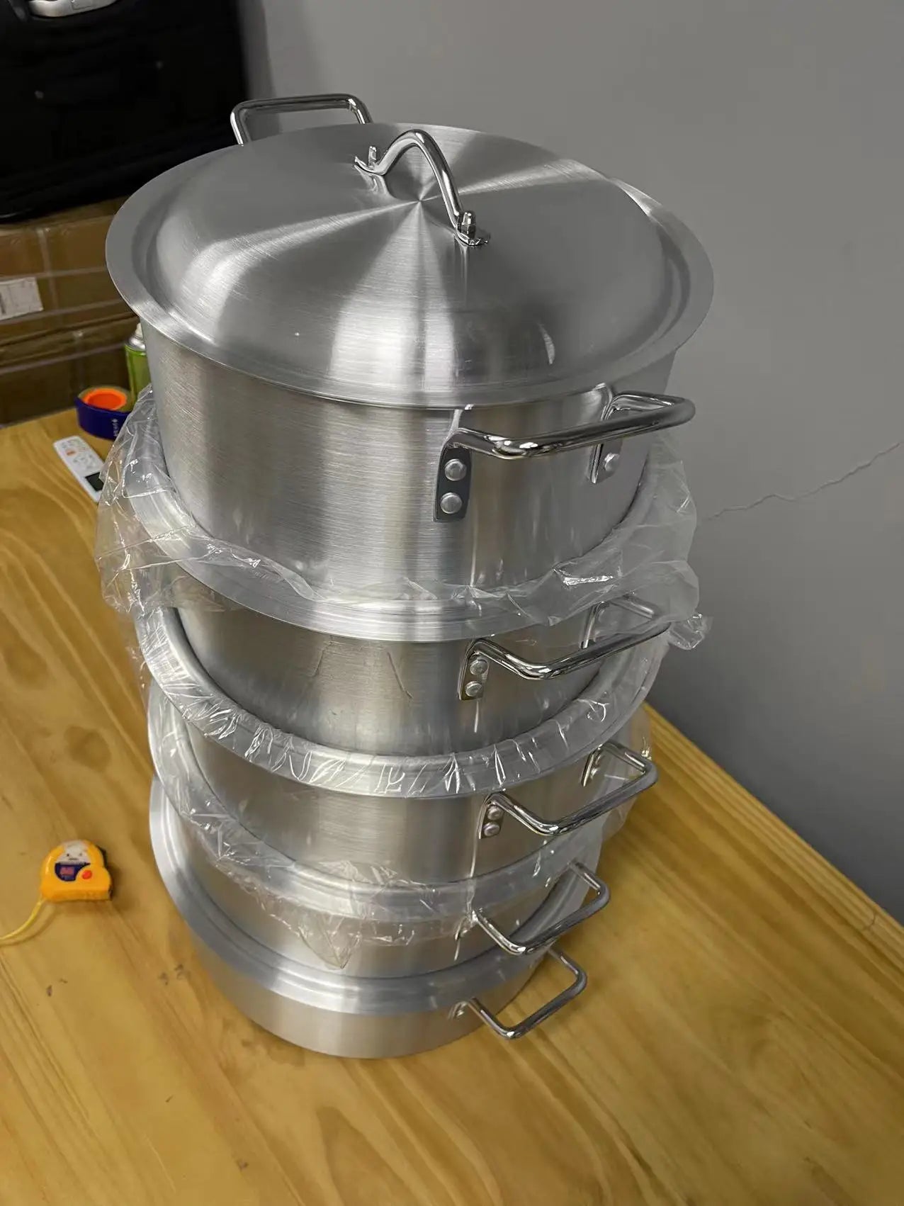 5pcs/set Thick Aluminum Pot Set  Multi-Purpose Pot Soup Pot Cookware Set  Non-Stick Pan Panela Cooking Tool KITCHEN UTENSIL SET