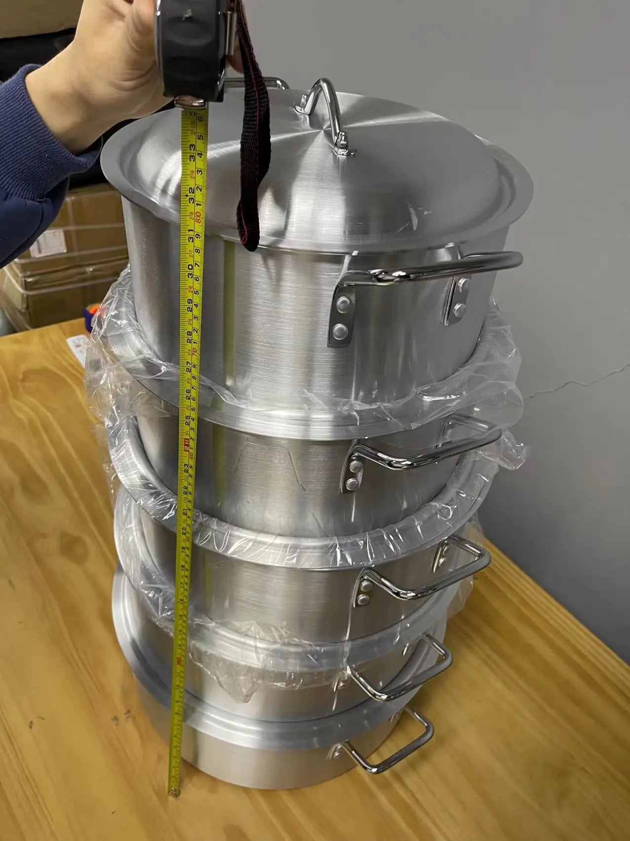 5pcs/set Thick Aluminum Pot Set  Multi-Purpose Pot Soup Pot Cookware Set  Non-Stick Pan Panela Cooking Tool KITCHEN UTENSIL SET