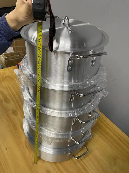 5pcs/set Thick Aluminum Pot Set  Multi-Purpose Pot Soup Pot Cookware Set  Non-Stick Pan Panela Cooking Tool KITCHEN UTENSIL SET